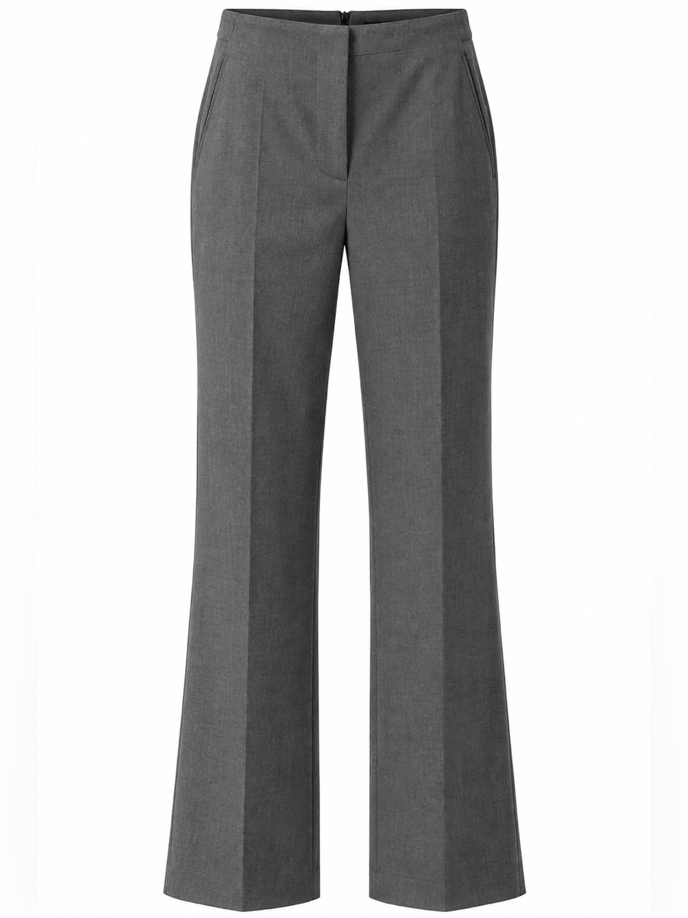 Zara Women’s Gray High Rise Straight Leg Dress Pants Size M
